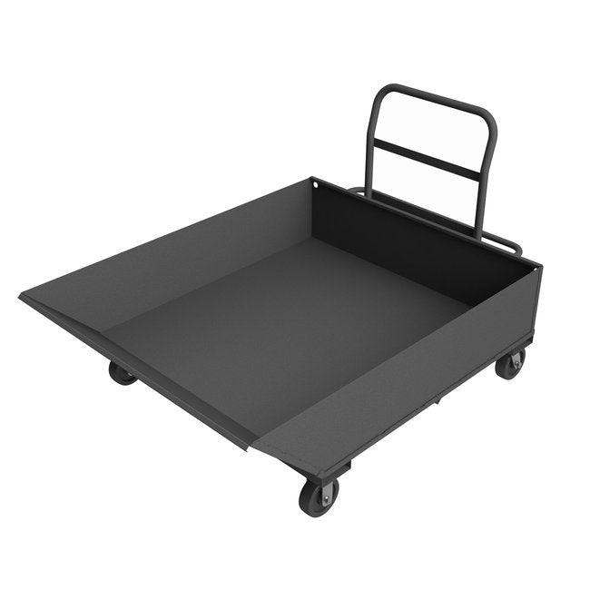 DURHAM MFG HT-LP-4857-95 Hopper Truck, Removable Handle