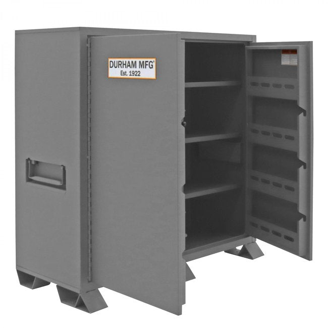 DURHAM MFG JSC-246061-6S94T-D719 Jobsite Storage Cabinet, 47.5 cu. ft.