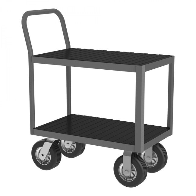 DURHAM MFG LIC-1830-2-8SPN-95 Instrument Cart, 2 Shelves