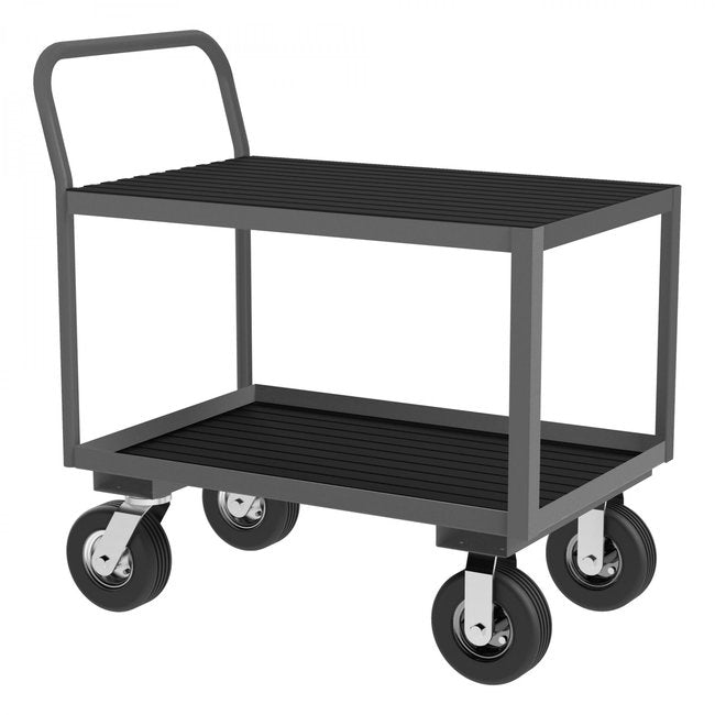 DURHAM MFG LIC-2436-2-95 Instrument Cart, 2 Shelves