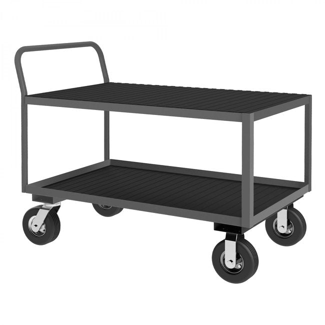 DURHAM MFG LIC-3048-2-95 Instrument Cart, 2 Shelves