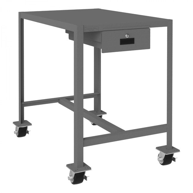 DURHAM MFG MTDM243636-2K195 Mobile MT Workbench, 1 Drawer, 24 x 36
