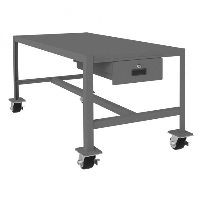 DURHAM MFG MTDM244824-2K195 Mobile MT Workbench, 1 Drawer, 24 x 48