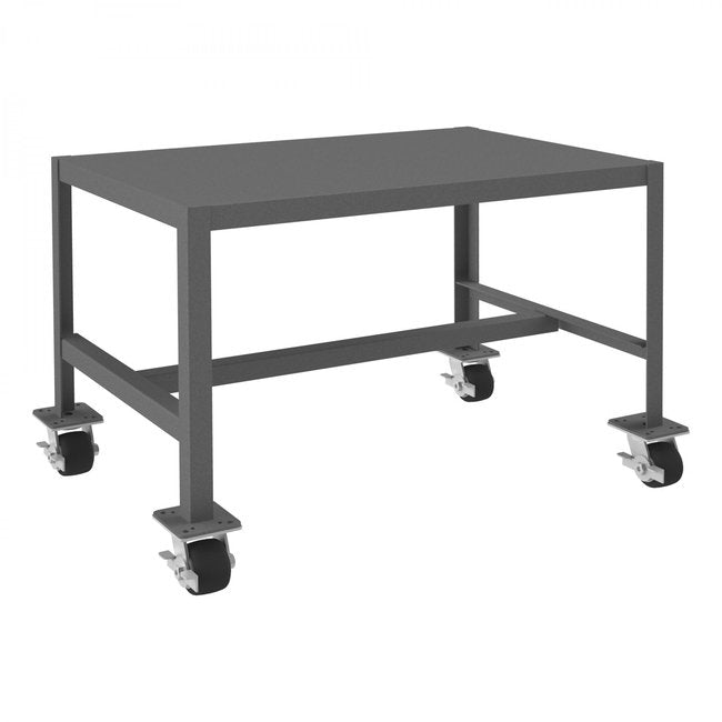 DURHAM MFG MTM243624-2K195 Mobile MT Workbench, 1 Shelf 24 x 36
