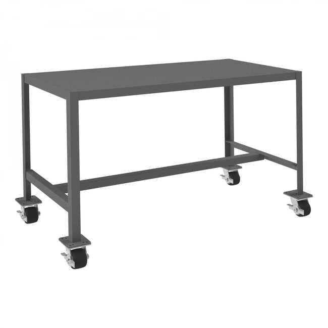 DURHAM MFG MTM244830-2K195 Mobile MT Workbench, 1 Shelf, 24 x 48