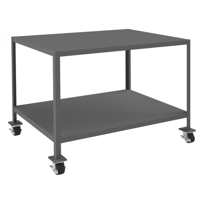 DURHAM MFG MTM364836-3K295 Mobile MT Workbench, 2 Shelves, 36 x 48