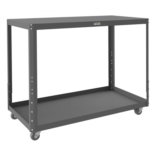 DURHAM MFG MTMA244840-1K23PO95 Mobile MT Workbench, Knockdown, 24 x 48