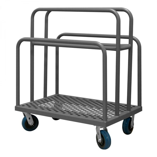 DURHAM MFG PMWP-2436-6PU-95 Panel Moving Truck, 4 Welded Dividers