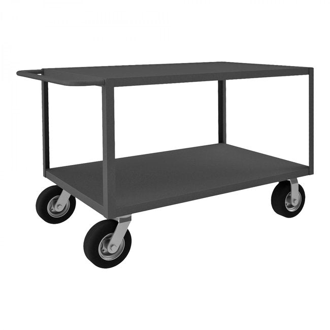 DURHAM MFG RICNM-3048-2-95 Instrument Cart, 2 Flush Shelves