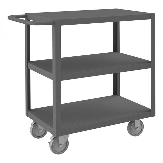 DURHAM MFG RSC-1830-3-ALD-95 Stock Cart, 3 Shelves, 18 x 30