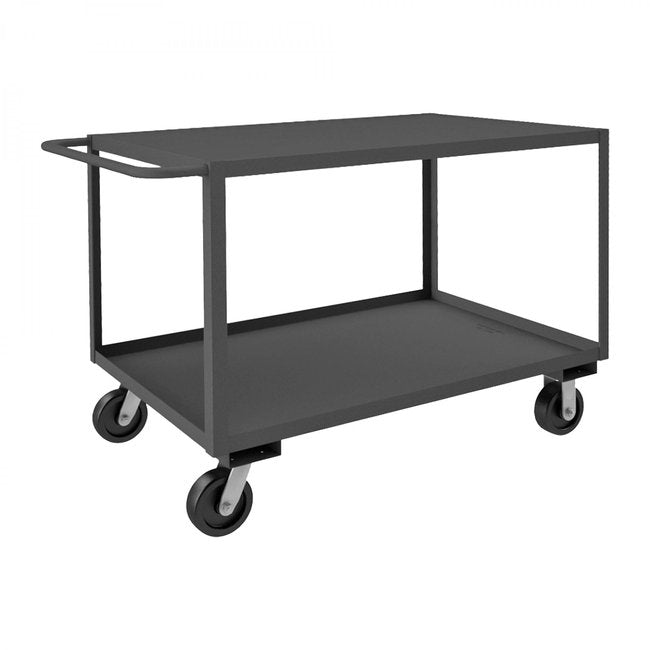 DURHAM MFG RSC-243636-2-3K-TLD-95 Stock Cart, 2 Shelves, 24 x 36