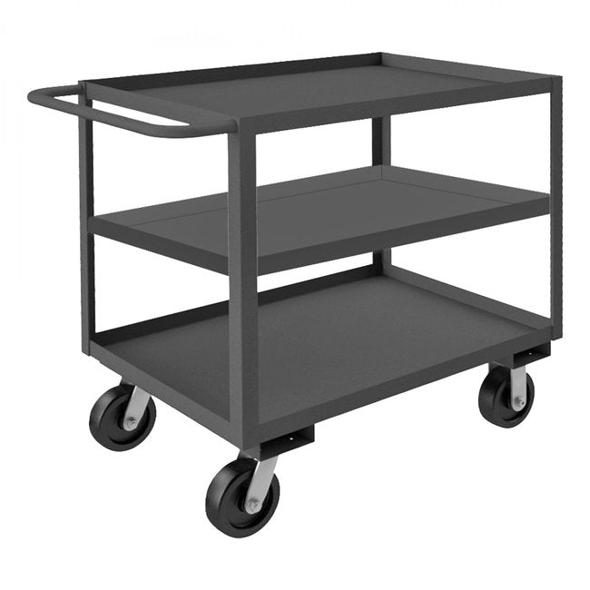 DURHAM MFG RSC-244848-3-3K-6PH-95 Stock Cart, 3 Shelves, 24 x 48