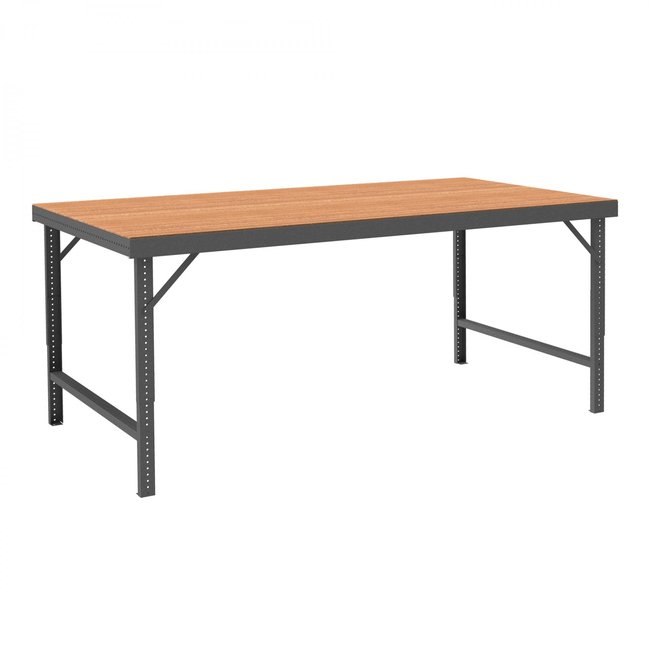DURHAM MFG WBF-TH-3660-95 Adjustable Height Workbench, 60 x 36