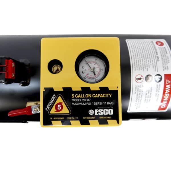 ESCO 20387 Hurricane “Cat-5'' High-Force 5 Gallon Bead Seater