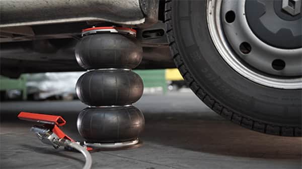 ESCO 92013 YAK Bladder Jack, Air Operated, 3 Stage (2.2 Ton), 204