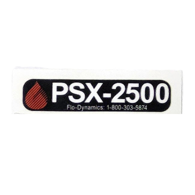 Flo-Dynamics 941399 Overlay Sticker – Label, Mini Logo