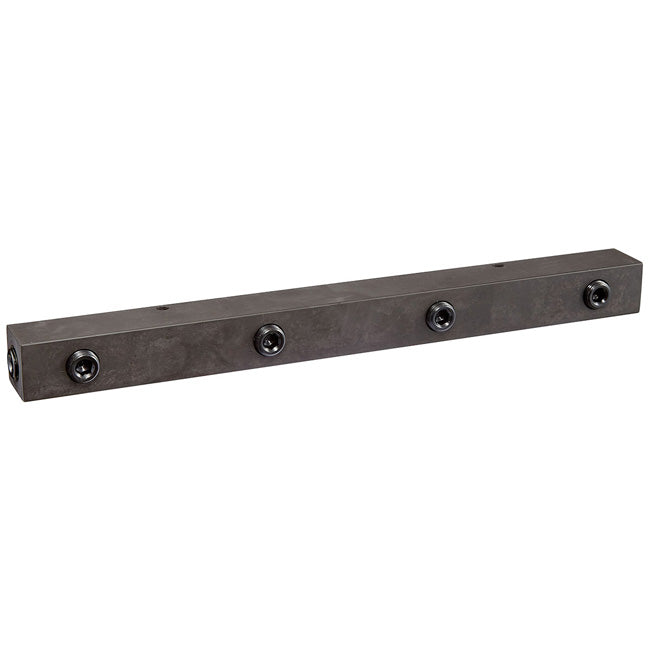 Freedom Hydraulics 14In. Long Manifold, 1 In - 6 Out, 3/8In. Nptf