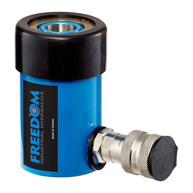 Freedom Hydraulics 12 Ton Single Acting Hollow Hole Cylinder, 1.60In. Stroke