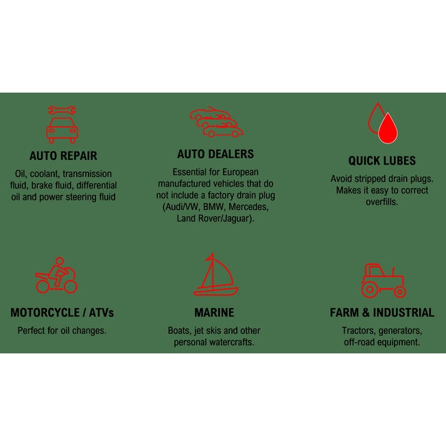 JohnDow 20-Gal. Fluid Evacuator w/Transparent Bowl P/N: JDI-20EV-B