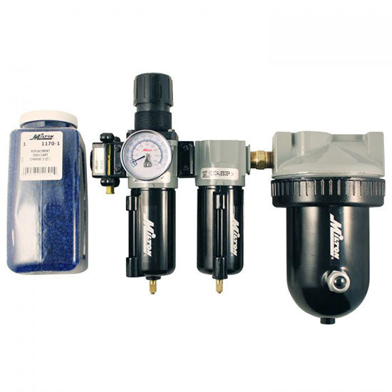 Milton 1072 1-2" Deluxe Desiccant. Dryer System, 1 quart