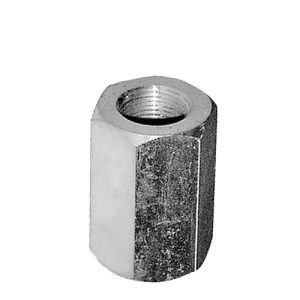 Steel Coupling 3/8 in. Female X 1/2 in. Female - Tire Equipment Supply