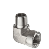 Samson 2547 - Steel Elbow 3/8 inch Male X 3/8 inch Female - Tire Equipment Supply