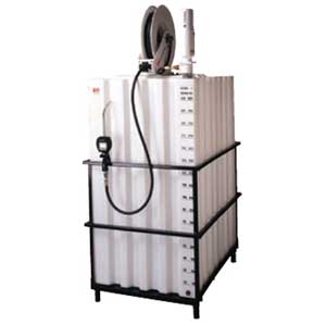 Samson 3338 - 330 Gallon Oil Dispensing Tank with Metered Pump - Tire Equipment Supply