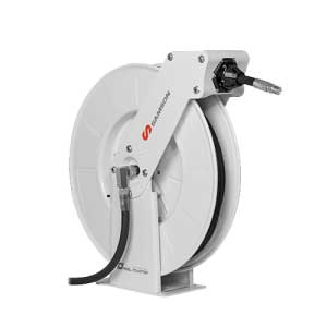 Samson 504 359 - Full Metal Reel HD Double Pedestal Bare Hose Reel - Tire Equipment Supply