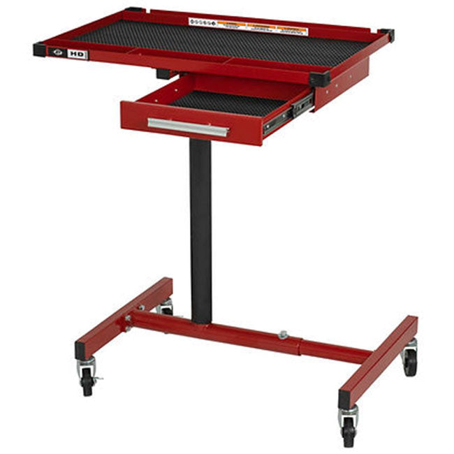 AFF 3998 Under-Hood Mobile Work Table | 220 lb Capacity for Automotive Tasks