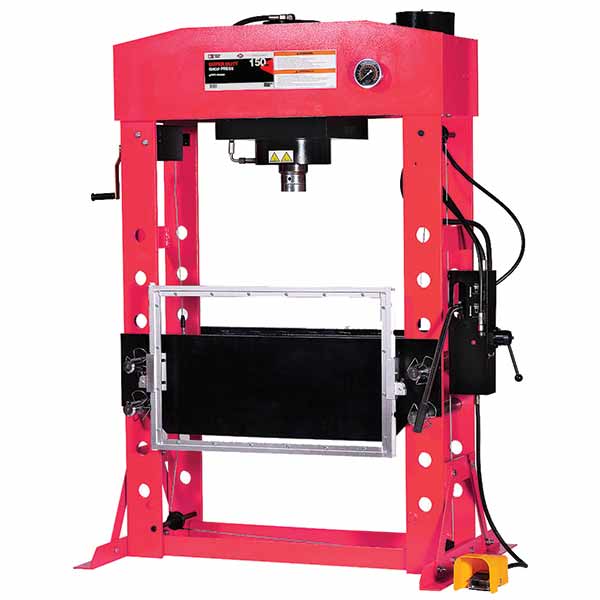 AFF Jaxx American Forge & Foundry 862ASD - 150 Ton Super Duty Shop Press