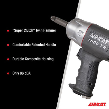 AIRCAT 1000 Th 2 1 2 Composite Impact Wrench With 2 Extended Anvil