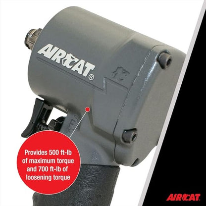 AIRCAT 1057 Th 1 2 Stubby Impact Wrench