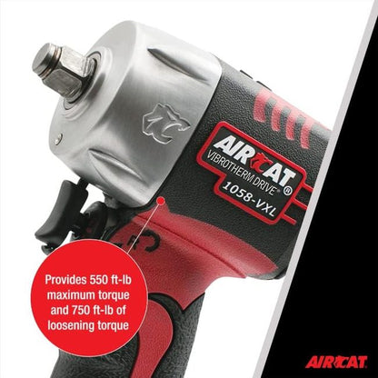 AIRCAT 1058 Vxl 1 2 Vibrotherm Drive Composite Compact Impact Wrench