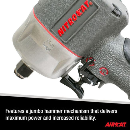 AIRCAT 1076 Xl 3 8 Nitrocat Composite Compact Impact Wrench
