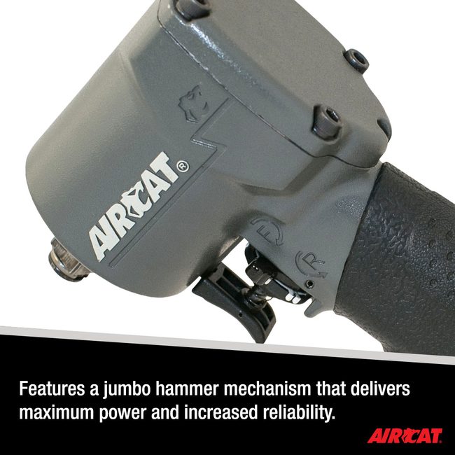 AIRCAT 1077 Th 3 8 Stubby Impact Wrench