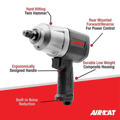 AIRCAT 1120 1 2 Composite Impact Wrench 5