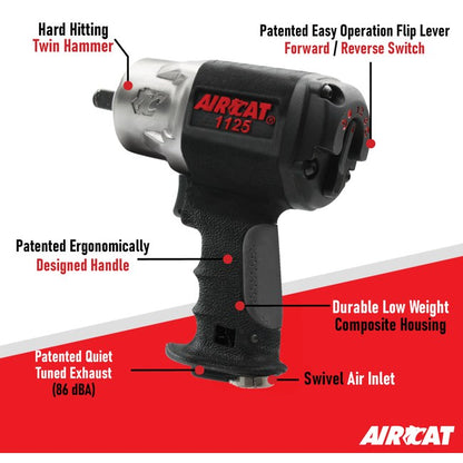 AIRCAT 1125 1 2 Composite Impact Wrench 3