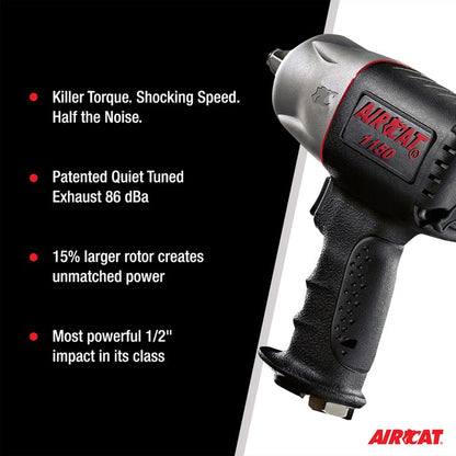 AIRCAT 1150 1 2 Composite Impact Wrench 4