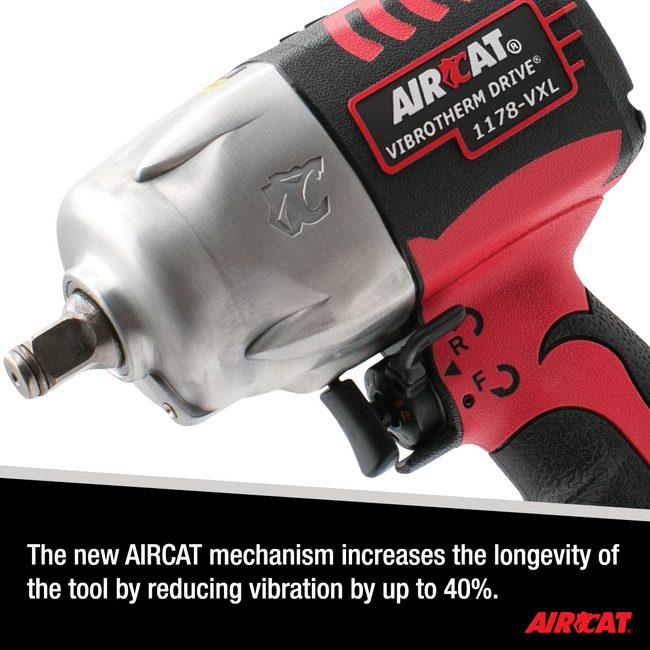 AIRCAT 1178 Vxl 1 2 Vibrotherm Drive Composite Impact Wrench