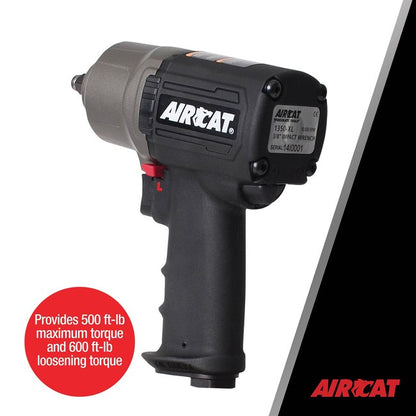 AIRCAT 1350 Xl 3 8 Composite High Low Torque Impact Wrench