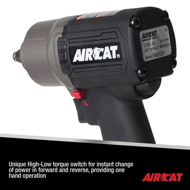 AIRCAT 1350 Xl 3 8 Composite High Low Torque Impact Wrench