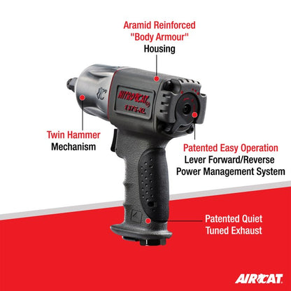 AIRCAT 1375 Xl 1 2 Nitrocat Composite Impact Wrench