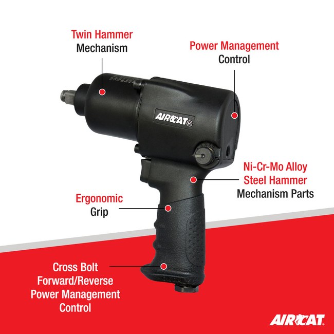 AIRCAT 1431 1 2 Impact Wrench
