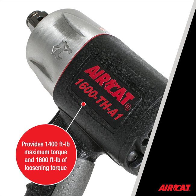 AIRCAT 1600 Th A1 1 Composite Pistol Grip Impact Wrench