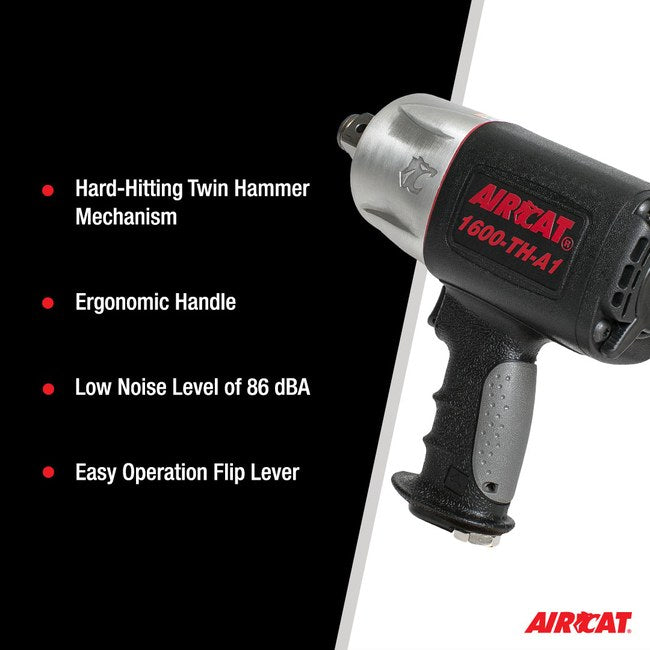 AIRCAT 1600 Th A1 1 Composite Pistol Grip Impact Wrench