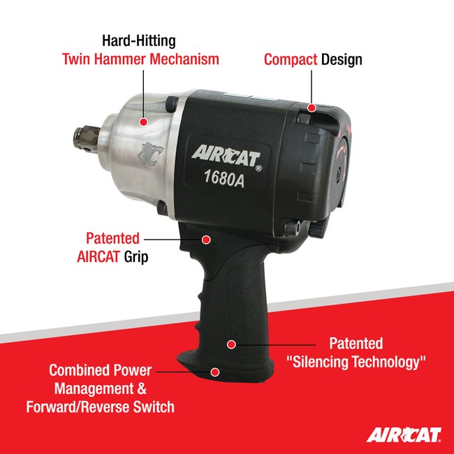 AIRCAT 1680 A 3 4 Impact Wrench 3