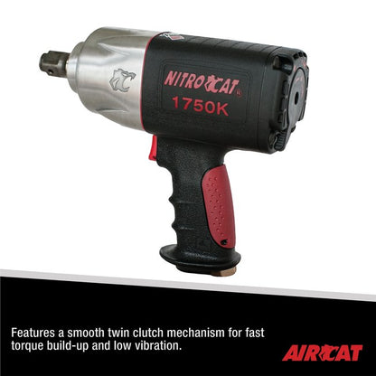 AIRCAT 1750 K 3 4 Nitrocat Composite Twin Clutch Impact Wrench