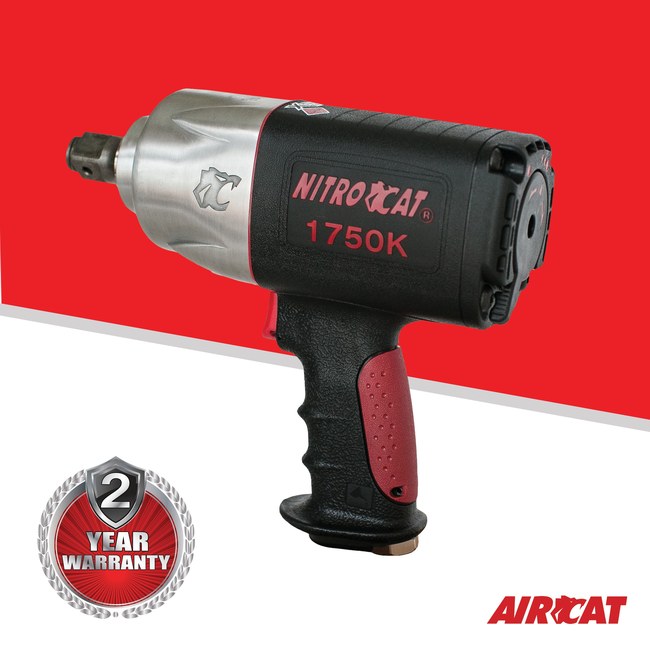 AIRCAT 1750 K 3 4 Nitrocat Composite Twin Clutch Impact Wrench
