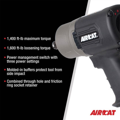 AIRCAT 1770 Xl 3 4 Composite Impact Wrench