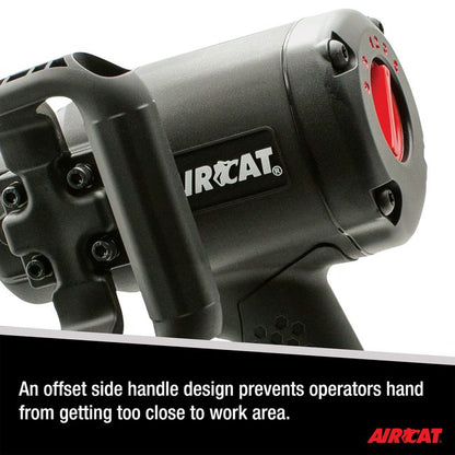 AIRCAT 1870 P 6 1 Low Weight Pistol Grip Impact Wrench W 6 Extended Anvil